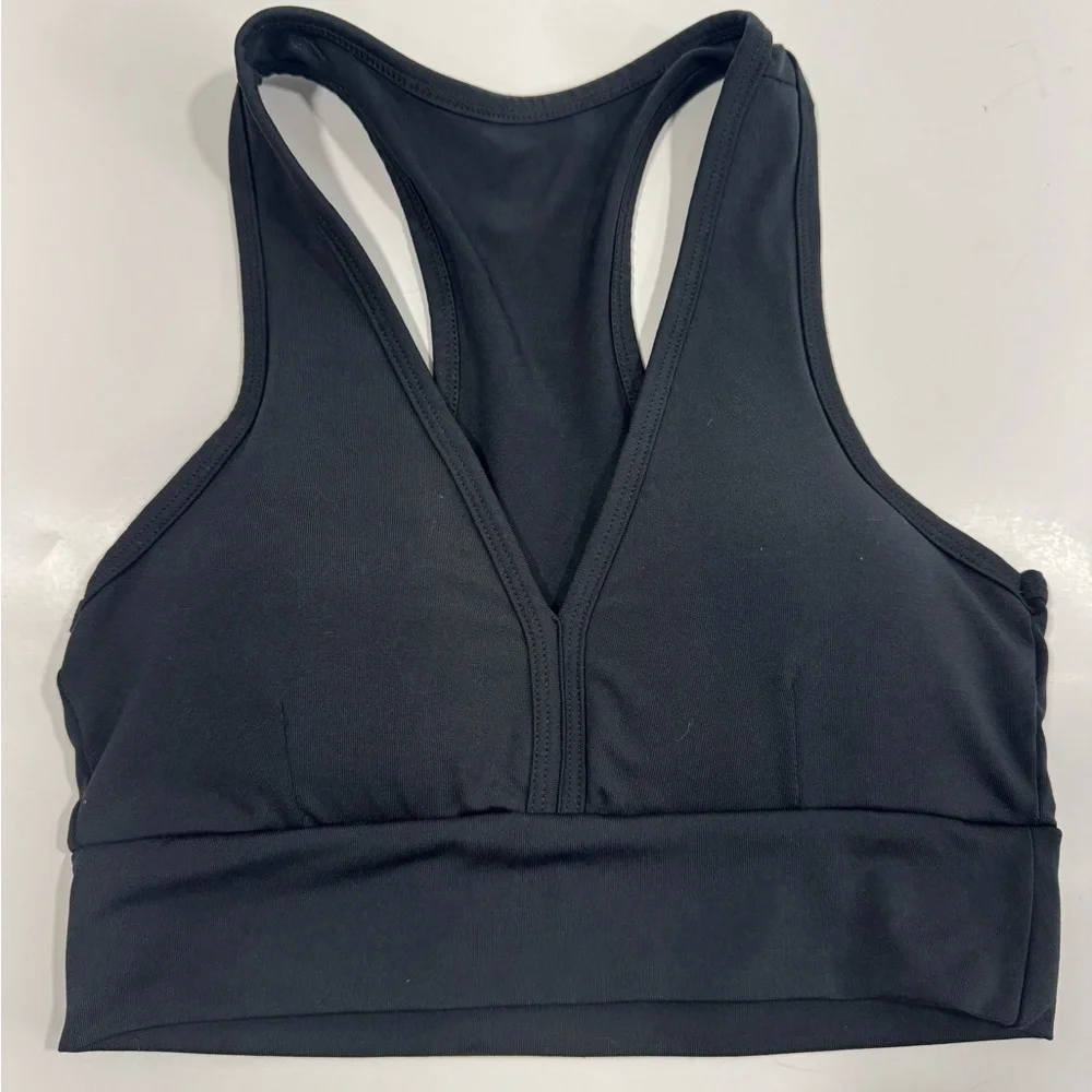 Fitness Bra - Brazilian Sport Bra size Medium Black - Picture 3 of 7